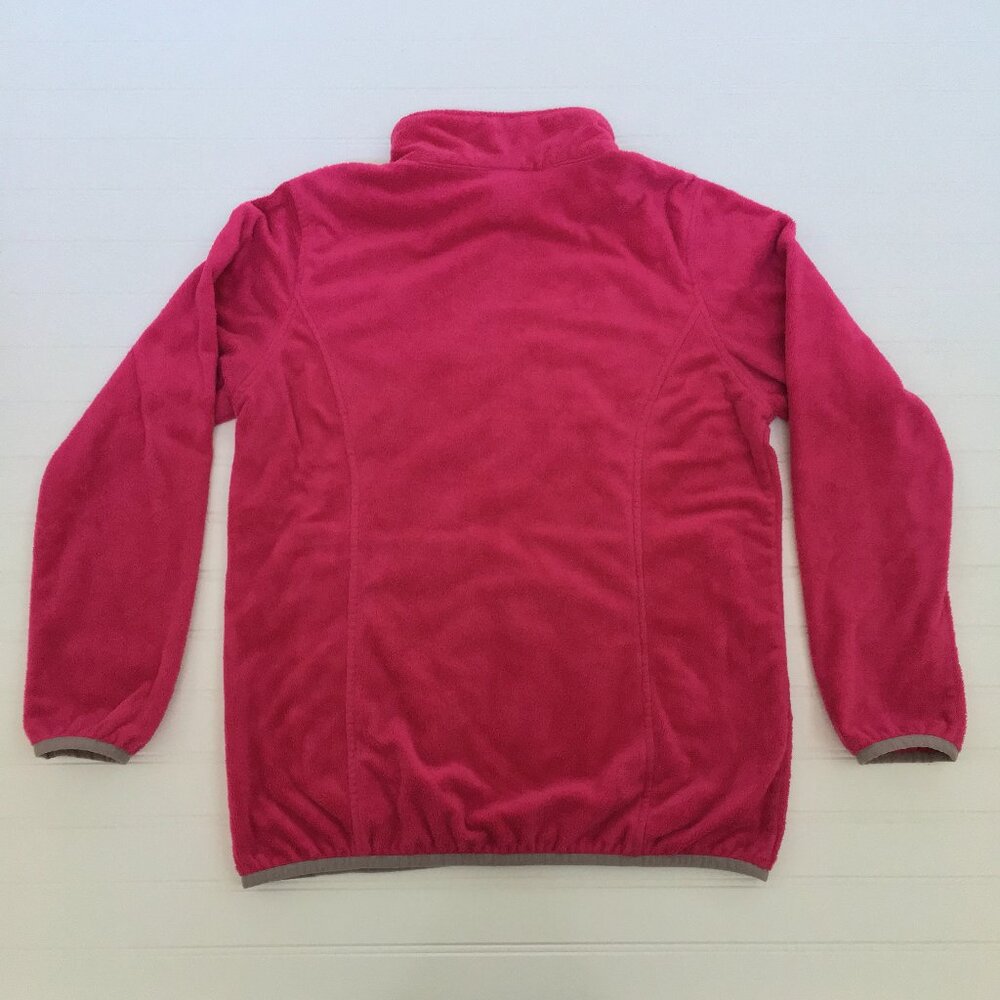 The North Face Pink Fuzzy Fleece Jacket Girls 18 - Picture 4 of 4